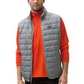 Men's Gray DePaul Blue Demons Apex Compressible Quilted Vest