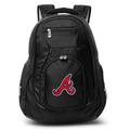 MOJO Black Atlanta Braves 19'' Laptop Travel Backpack