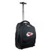 Black Kansas City Chiefs 19'' Premium Wheeled Backpack