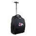 Black Fresno State Bulldogs 19'' Premium Wheeled Backpack