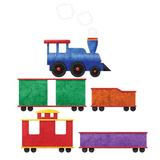 My Wonderful Walls Right Facing Train Wall Decal Canvas/Fabric | 7 H x 49 W in | Wayfair 190a-17