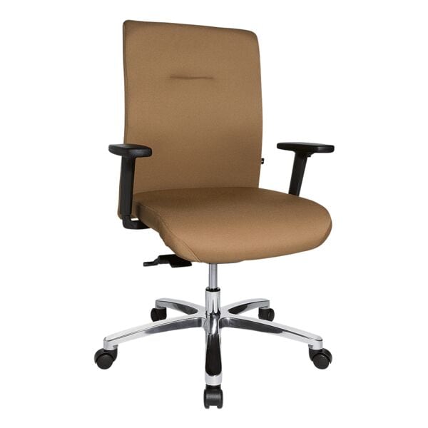 Topstar Schwerlast-Bürostuhl »Big Star 10« mit Armlehnen braun