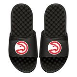 Youth ISlide Black Atlanta Hawks Personalized Primary Slide Sandals