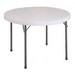 48" Round Resin Folding Table