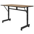 Econoline Flip Top Height Adj.Training Tables - 48" x 24" Flip Top Table