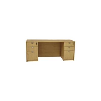 Maple Kneespace Credenza
