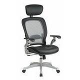 Air Grid Ergo-Adjust Chair with Headrest