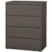 42"W 4-Drawer Steel Lateral File