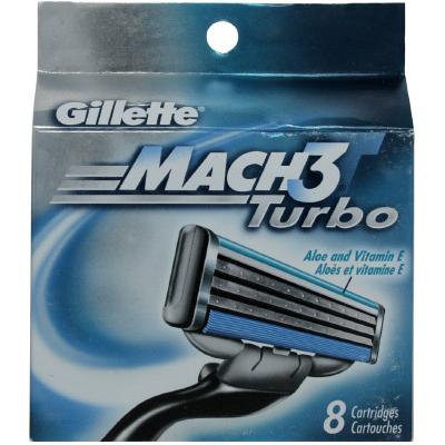 Gillette MACH 3 Turbo Refill Cartridges