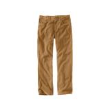 Carhartt Men's Rugged Flex Relaxed Fit Canvas 5 Pocket Work Pants, Hickory SKU - 389507