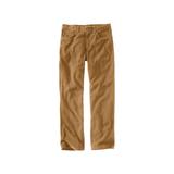 Carhartt Men's Rugged Flex Relaxed Fit Canvas 5 Pocket Work Pants, Hickory SKU - 767381