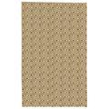 White 24 x 0.43 in Area Rug - Gracie Oaks Palmyre Geometric Sisal Sepia Area Rug Jute & Sisal | 24 W x 0.43 D in | Wayfair