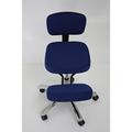 Jobri Jazzy Kneeling Chair with Back Support - Blue