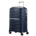 Samsonite Flux - Spinner S Expandable Hand Luggage, 55 cm, 44 L, Blue (Navy Blue)