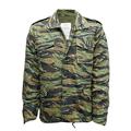 M65 Military Field Jacket with Removable Quilted Inner Liner- Tiger Stripe Camouflage (XL)