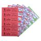 Jumbo 3000 5 PAGE GAMES BINGO TICKETS 6 TO VIEW BINGO BOOKS