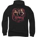 Charmed - Mens Charmed Girls Hoodie, XXX-Large, Black