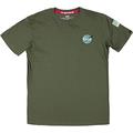 ALPHA INDUSTRIES Men's 176507257grn T-Shirt, vert foncÃ, M