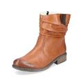 Rieker Women Ankle Boots Z4180, Ladies Ankle boots,low boots,half boots,bootie,lined,winter boots,Brown (braun / 22),36 EU / 3.5 UK