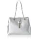 Valentino by Mario Valentino Womens Divina Shoulder Bag Silver (Argento)
