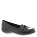 Clarks Ashland Bubble Loafer - Womens 6 Black Slip On XW