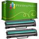 Printing Pleasure 2 Compatible Toner Cartridges for Ricoh SP-150 SP-150SU SP-150SUw SP-150w - Black, High Yield (1,500 Pages)