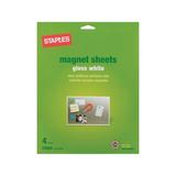 Staples Magnetic Glossy Photo Paper 8.5 x 11 4/Pack (34747-CC)