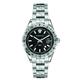 Versace Men's Analogue Quartz GMT Watch with Stainless Steel Bracelet Black Hellenyium V11020015