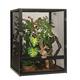 Exo Terra PT2676 Aluminium Gaze Terrarium, schwarz