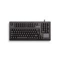 CHERRY TouchBoard G80-11900, Britisches Layout, QWERTY Tastatur, kabelgebundene Tastatur, mechanische Tastatur, ML Mechanik, integriertes Touchpad, platzsparend, ergonomisch, schwarz