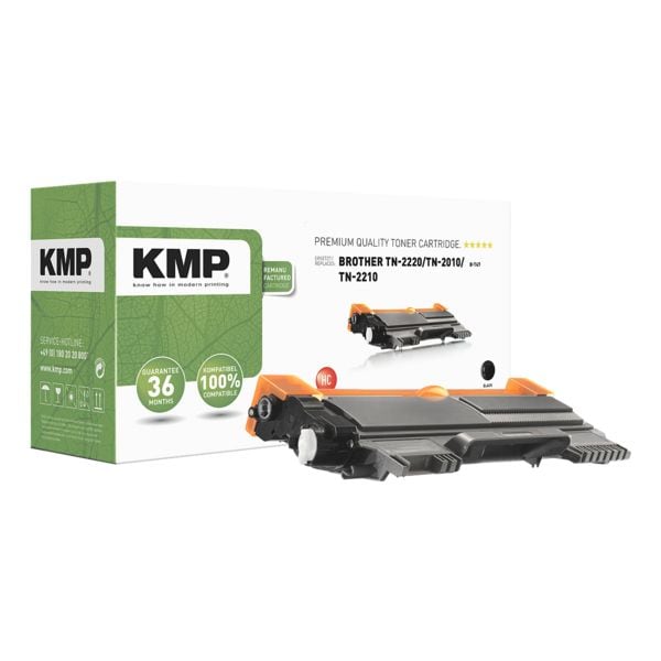 KMP Toner ersetzt Brother »TN-2010« und »TN-2220« schwarz Image