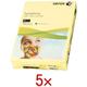 5er-Pack farbiges Papier »Symphony« gelb, Xerox