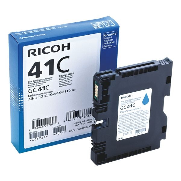 Ricoh Gel-Patrone »405762 HC« GC41C blau Image