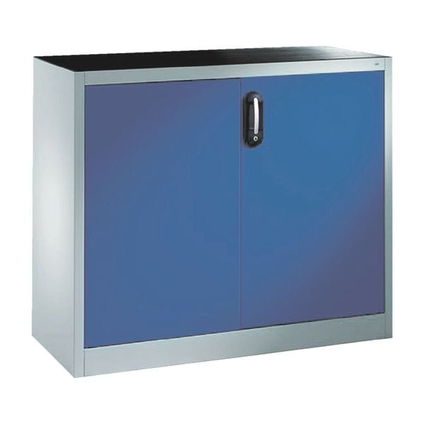 CP Stahlschrank mit Flügeltüren 120 x 100 cm blau, 120x100x50 cm Image