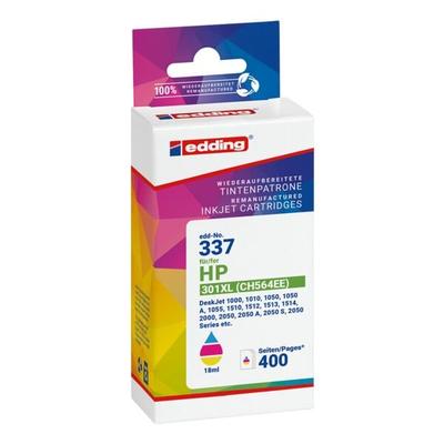Edding Tintenpatrone ersetzt Hewlett Packard »CH564EE« Nr. 301 XL mehrfarbig