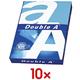 10 Pack Multifunktionales Druckerpapier »Double A« weiß, Double A