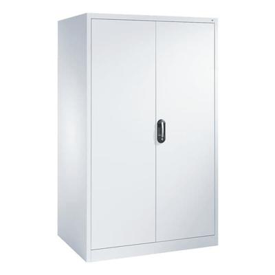 CP Stahlschrank mit Flügeltüren 120 x 195 cm grau, 120x195x80 cm