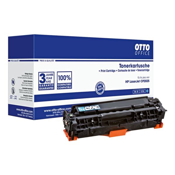 OTTO Office Toner ersetzt HP »CC531A« 304A blau Image