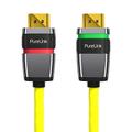 PureLink, High Speed HDMI Kabel, mit Sicherheitsverschluss (HDMI 2.0, UltraHD Auflösung bis zu 4096x2304), FullHD, 3D kompatibel, gelb, 1,00m