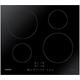 Samsung NZ64H37070K Built-In 4 Zone Induction Hob - Black Glass