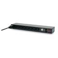 APC Rack PDU - AP7921B - Power Distribution (Switched, 1U, 208/230V, 8 Outlets C13, IEC C20), Black