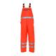 Planam Warn-/Wetterschutz Herren Winterlatzhose Uni Orange Modell 2063 Größe S