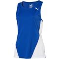 PUMA Damen Cross The Line Singlet W Tank Top, Team Power Blue White, S