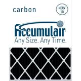 Accumulair Carbon 16x20x2 MERV 10 Odor Eliminating Air Filter (4 Pack)
