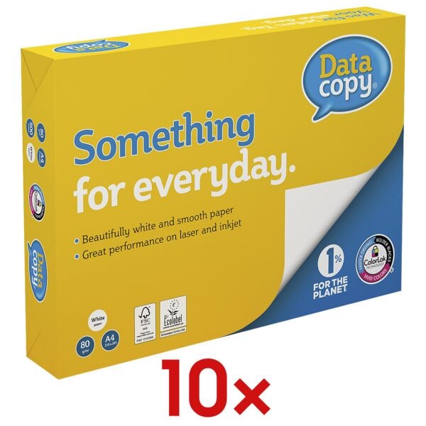 Data-Copy 10 Pack Multifunktionales Druckerpapier »Everyday Printing« Image