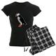 CafePress - Pretty Puffin - Womens Novelty Cotton Pajama Set, Comfortable PJ Sleepwear