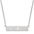 Women's Detroit Tigers Sterling Silver Small Bar Necklace