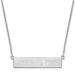 Women's Minnesota Twins Sterling Silver Small Bar Necklace