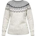 FJÄLLRÄVEN Femme Övik Knit Sweater Sweat shirt, Gris, M EU