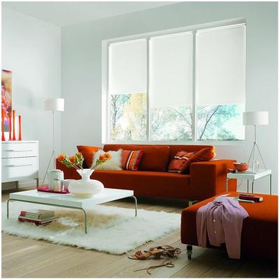 Büscher Sunlines Seitenzug-Rollo mit Verdunkelung - 1020x2400 mm weiß, 102x240 cm